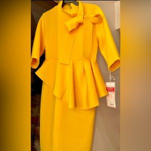 EY Boutique XL Scuba Material, Church, Plus Size Fashion